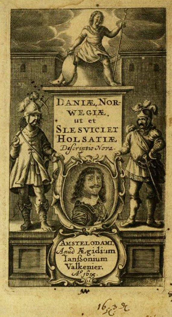 Martin Zeiller - Regnorum Daniae et Norwegiae. 1655.