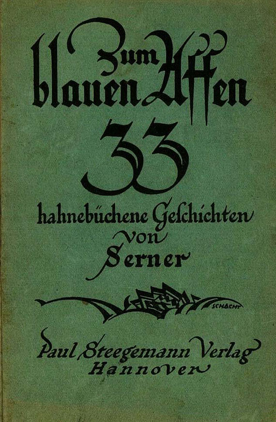 Walter Serner - 4 Werke. 1921-27.