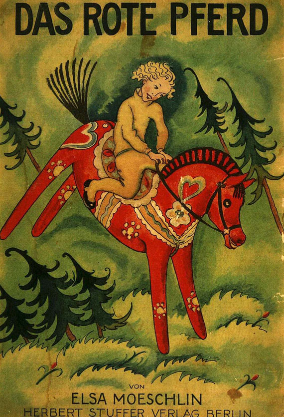 Elsa Moeschlin - Das rote Pferd. 1927