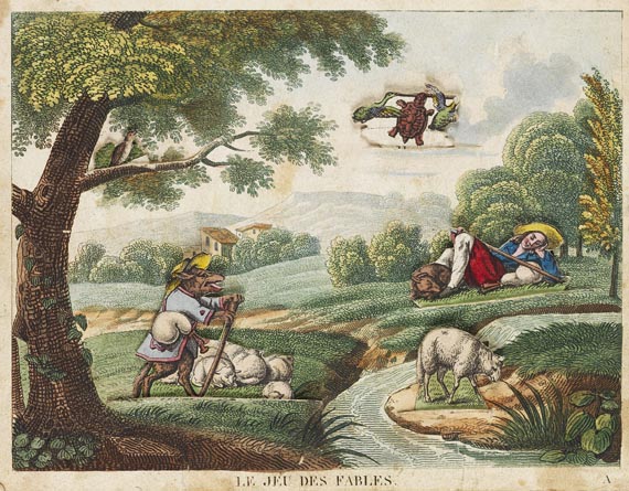 Jean de La Fontaine - Le jeu des fables. 1818 (2)