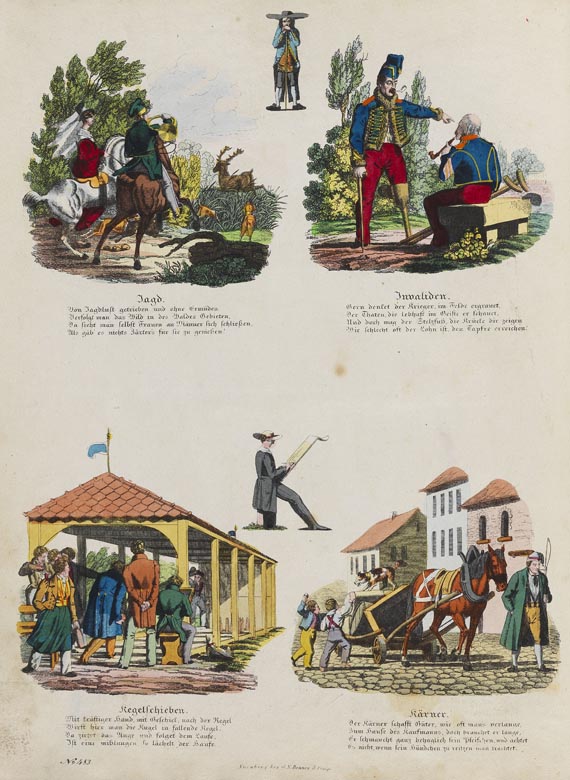 ABC-Bücher - Das originelle ABC. um 1835