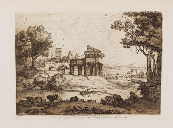 Claude Lorrain - Liber veritatis. 1777-1819. 3 Bde. - Weitere Abbildung