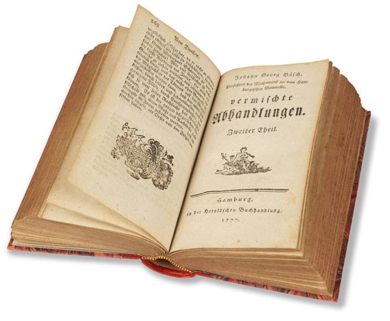 Johann Georg Büsch - Vermische Abhandlungen. 1777.