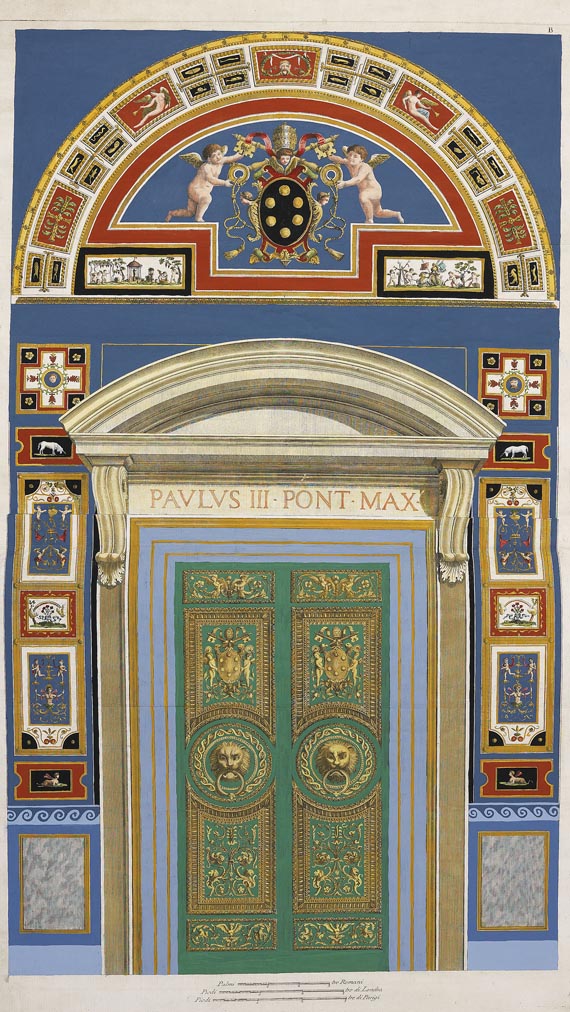 Raffaello Sanzio genannt Raffael - Loggie di Rafale nel Vaticano. 1772-77. - Weitere Abbildung