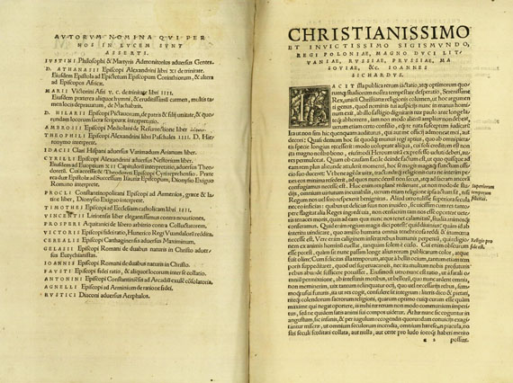 Johannes Sichard - Antidotum. 1528