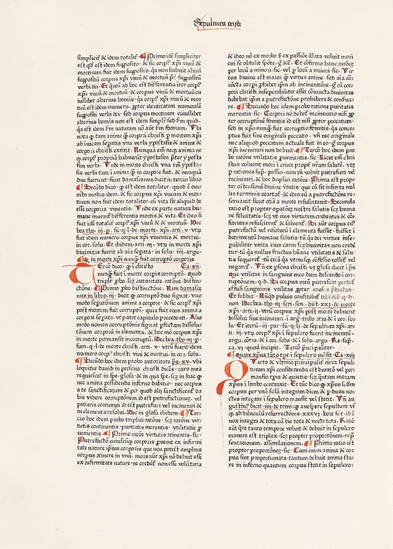  Rainerius de Pisis - Pantheologia. Bd. II. 1474. - Weitere Abbildung