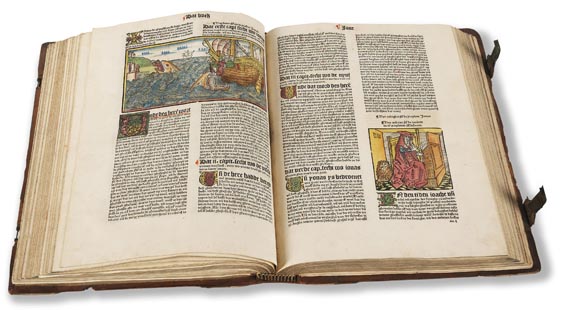   - Biblia germanica inferior. 1494 - Weitere Abbildung