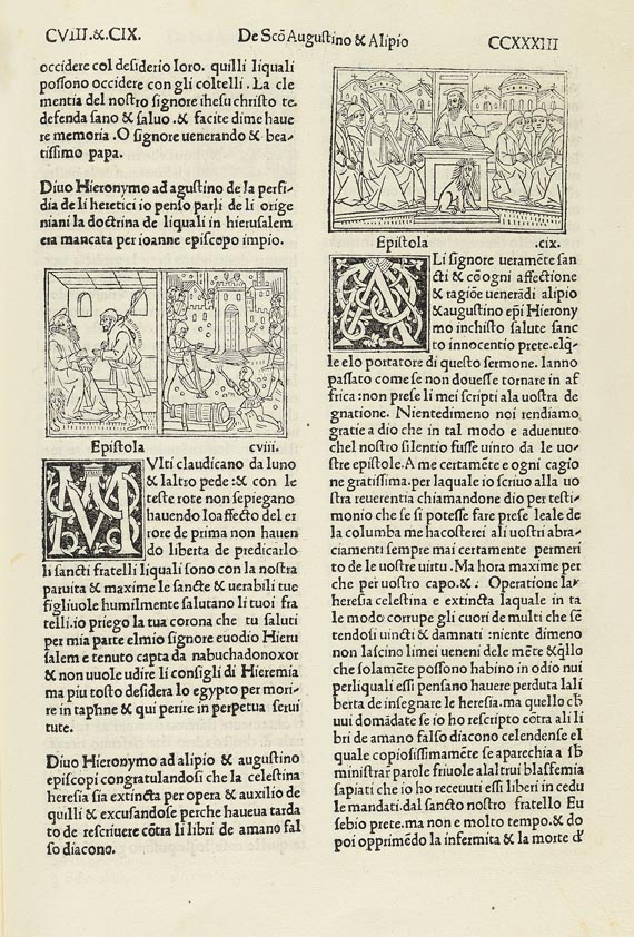 Sanctus Hieronymus - Epistole. (B7) - Weitere Abbildung