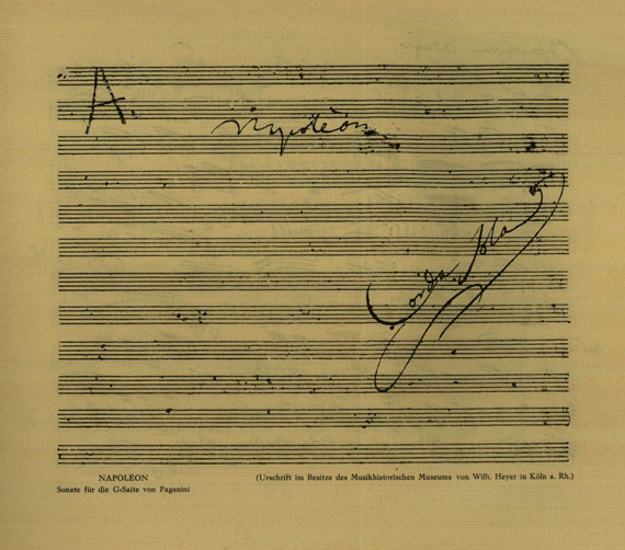 Max Slevogt - Weissmann, Der Virtuose. 1918.