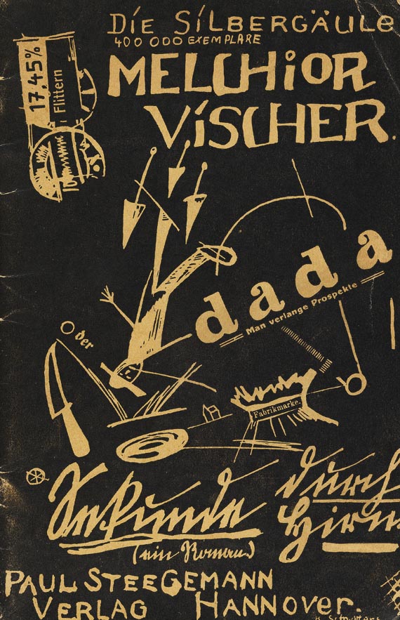 Kurt Schwitters - Vischer, M., Sekunde durch Hirn. 1920