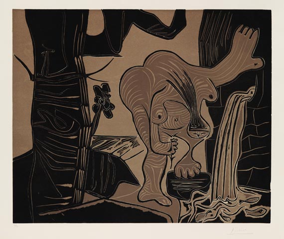 Pablo Picasso - Femme (nue) à la Source