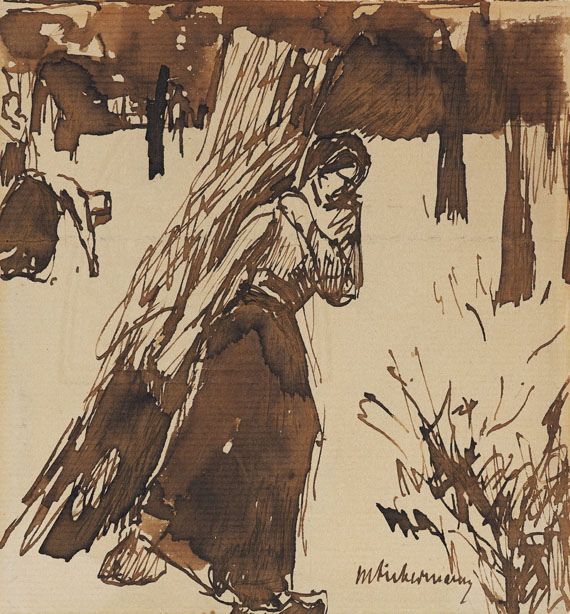 Max Liebermann - Reisigsammlerinnen im Wald
