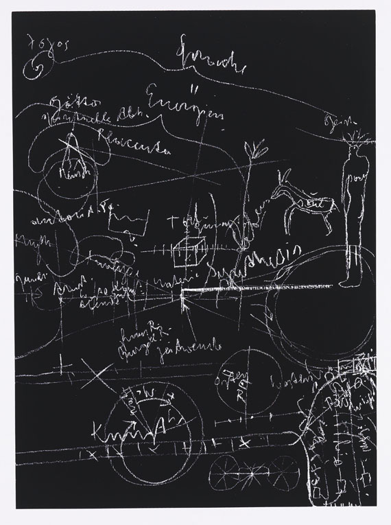 Joseph Beuys - 3 Blätter: Tafel I, II und III - Weitere Abbildung