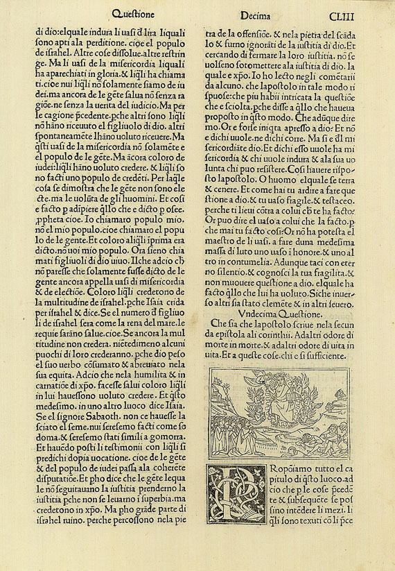  Buchholzschnitte - 5 Bll. Buchholzsschnitte. 1497-1522.