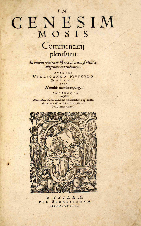 Wolfgang Musculus - In Genesim, 1600
