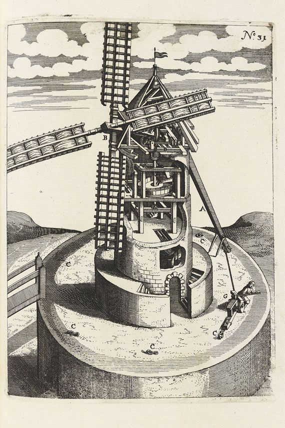 Georg Andreas Böckler - Theatrum machinarum novum. 1661. - Weitere Abbildung