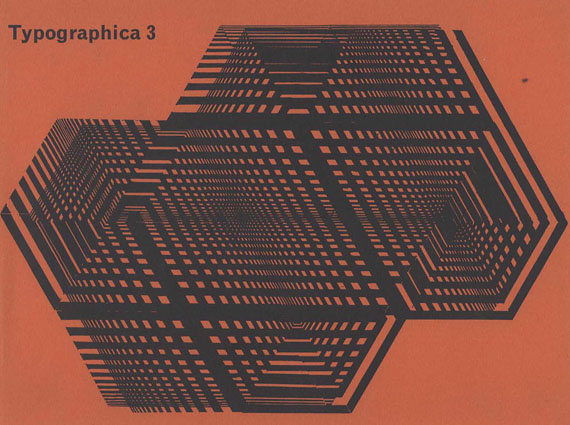 Herbert Spencer - 13 Hefte (von 32) Typographica (H 3, 2. Serie doppelt), 1958-67