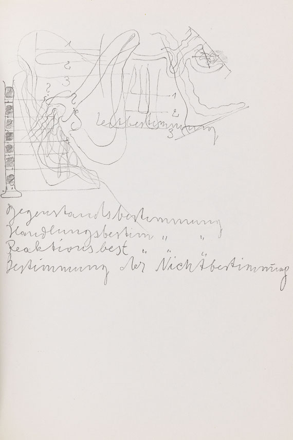 Joseph Beuys - Zeichnungen zu "Codices Madrid" von Leonardo da Vinci - Weitere Abbildung