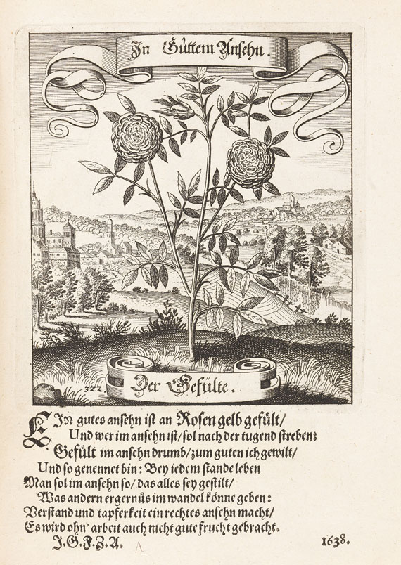 Ludwig zu Anhalt-Köthen - Fruchtbringenden Gesellschaft. 1646 - Weitere Abbildung