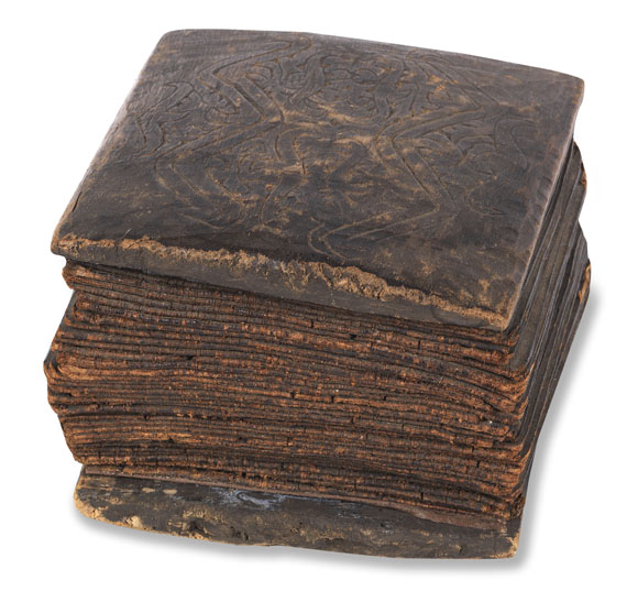  Manuskripte - Zauberbuch der Batak. (Manuskript). Um 1900. - Weitere Abbildung