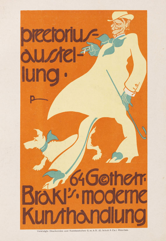   - Das Plakat. 1913-21. 9 Jgge. - Weitere Abbildung