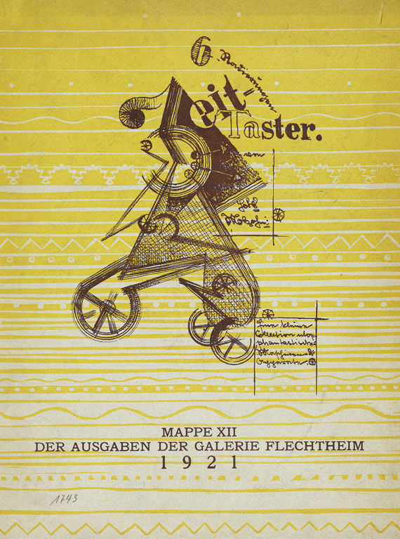 Johannes Molzahn - Der Zeit-Taster. 1921