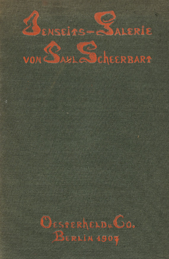 Paul Scheerbart - Die Jenseits-Galerie. 1907