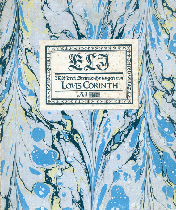 Lovis Corinth - Eli. 1919