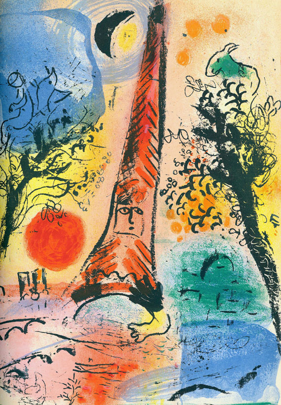 Marc Chagall - Litograph I (dt.). 1960