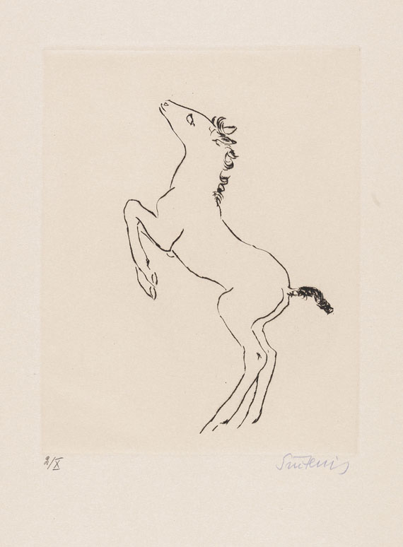 Renée Sintenis - Junge Pferde. 1938