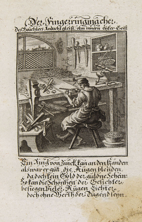 Christoph Weigel - Abbildung der gemein-nützlichen Haupt-Stände. 1698 - Weitere Abbildung