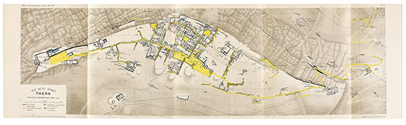  Thera - Hiller von Gaertringen, Fr., Insel Thera. 4 Bde. 1899-1909 - Weitere Abbildung
