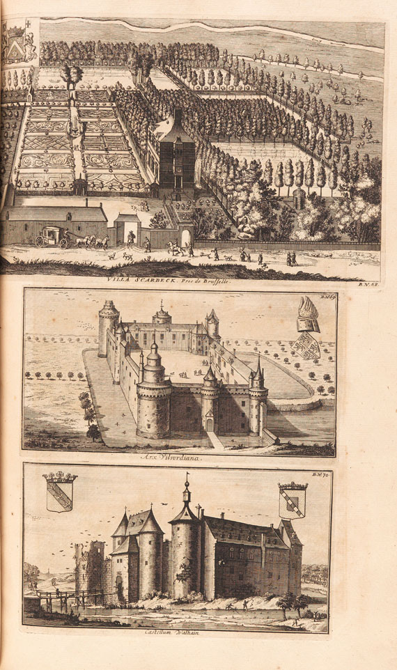 Anton Sanderus - Duche de Brabant + Le Roy, 3 Bde., 1724 - Weitere Abbildung