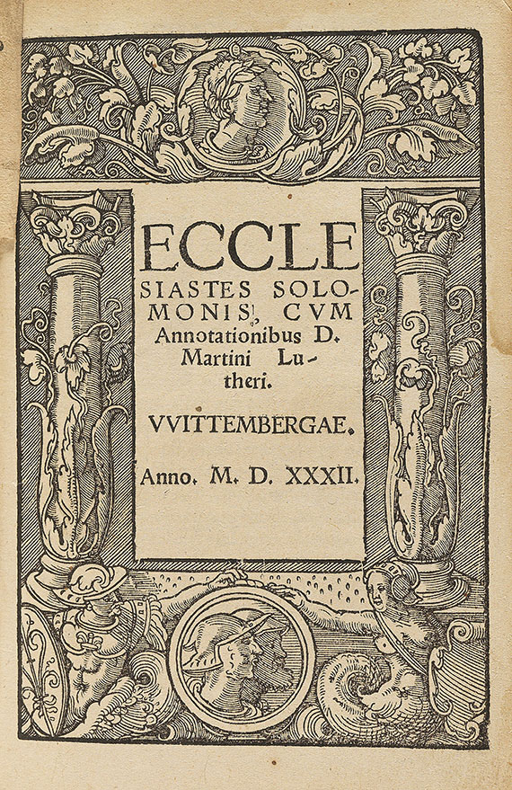 Martin Luther - In Esaiam Prophetam Scholia. 1532. - Weitere Abbildung