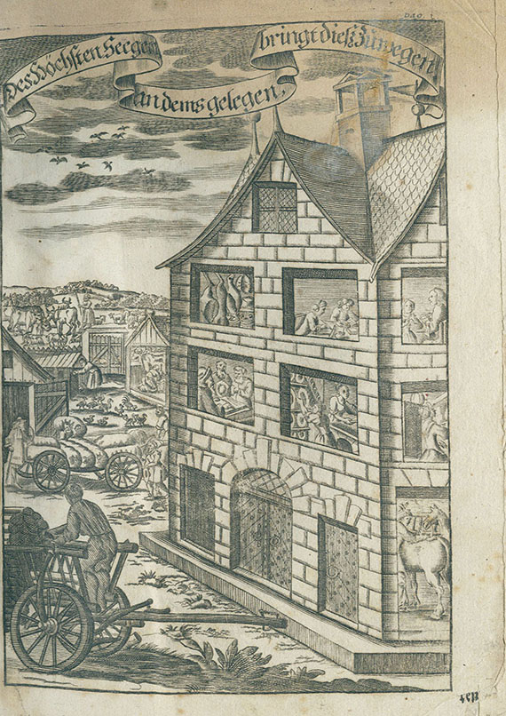 Haus- und Landwirtschaft - Thieme, Wunder-Buch. 1694