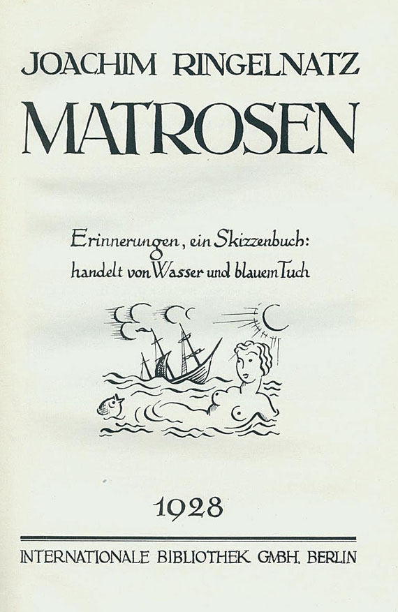 Joachim Ringelnatz - Matrosen. 1928