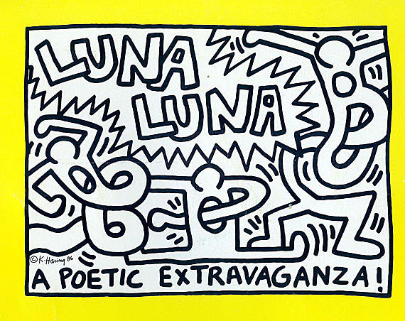 Keith Haring - Luna Luna. 1986