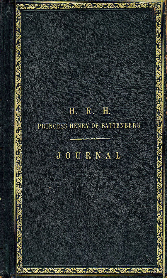  Manuskripte - Haushaltsbuch Princess Henry of Battenberg. Manuskript 1910-25.