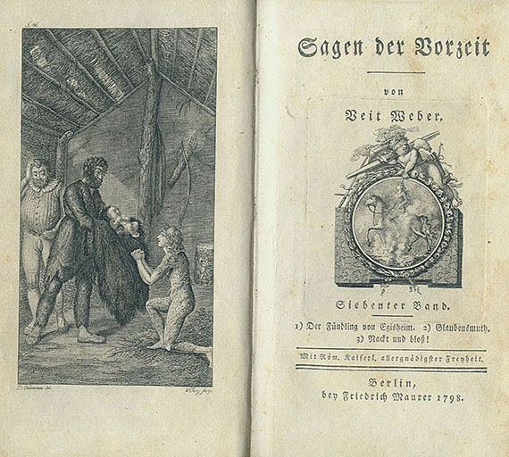 Veit Weber - Sagen der Vorzeit. 1790- 1798.