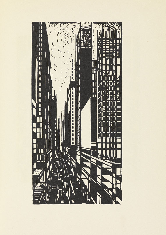Max Thalmann - Amerika im Holzschnitt. 1927