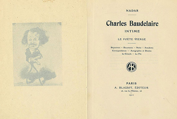 Nadar - Charles Baudelaire. 1911.