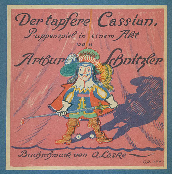 Oskar Laske - Schnitzler, Der tapfere Cassian. 1922