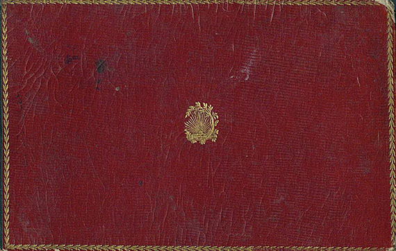  Album amicorum - 2 Stammbücher, Dresden, Sachsen. 1816