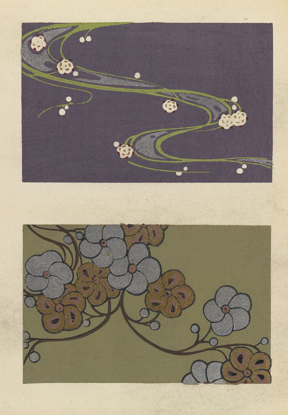   - Japanische Stoffmusterbücher. 4 Bände - Weitere Abbildung