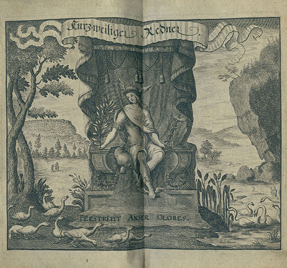 Johannes Riemer - Lust-Redner. 1689 - Dabei: Lehrreicher Zeitvertreib. 1767