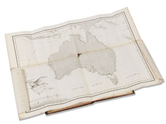 Francois Auguste Péron - Voyage de découvertes aux Terres australes. 3 Bde. 1807-16. - Weitere Abbildung