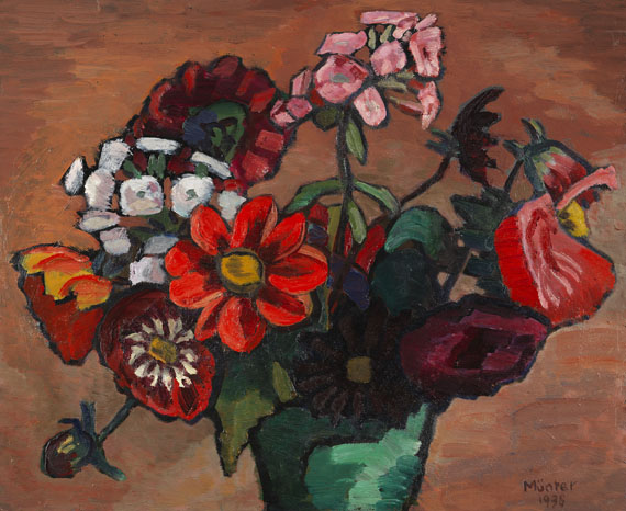 Rotes Blumenbild, 1938