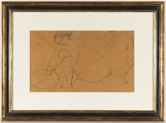 Ernst Ludwig Kirchner - Zwei sitzende Akte - Weitere Abbildung
