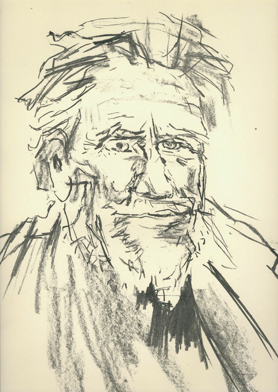 Oskar Kokoschka - Pound, The Seafarer. 1965
