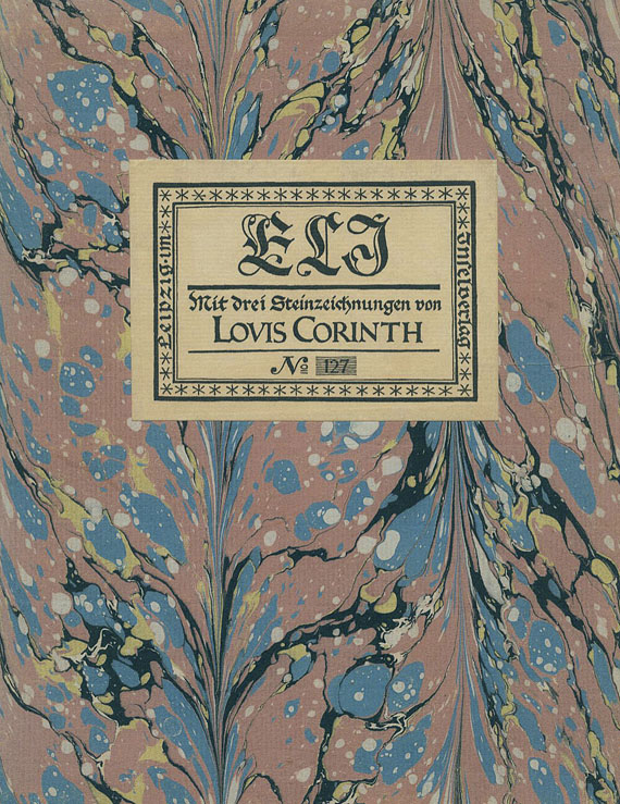 Lovis Corinth - 2 Werke. 1919-21.